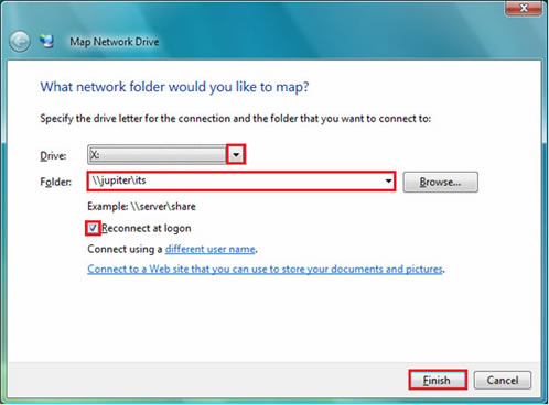 why cant i map a network drive in windows 7