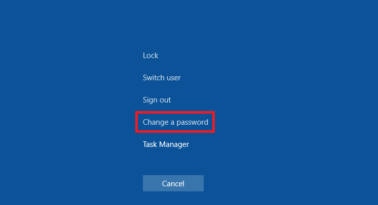 How To Change Your Business Domain Password On A Windows Machine